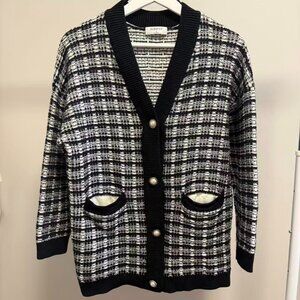 Aritzia Babaton Classic Knit Cardigan, size S